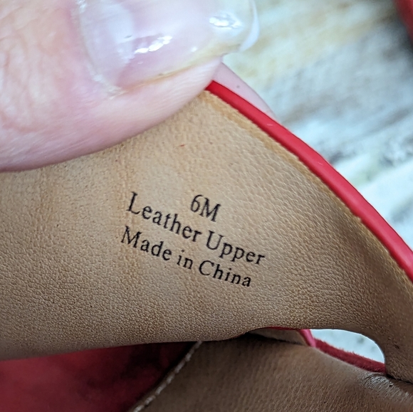 L'Amour Des Pieds, Catiana Suede Slip-on Sandals Size. 6M Women's - Picture 12 of 12